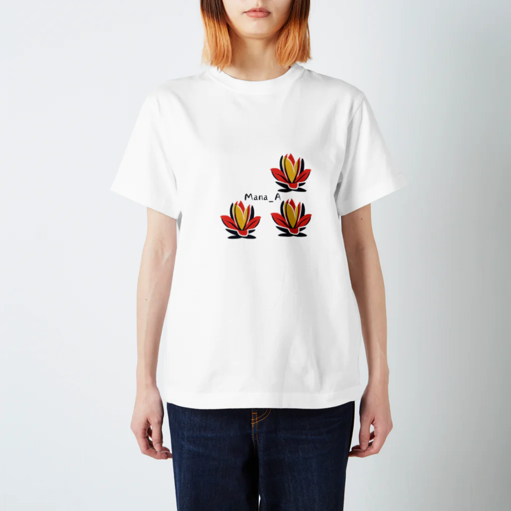 Mana Aのカラフルアガベ スタンダードTシャツ