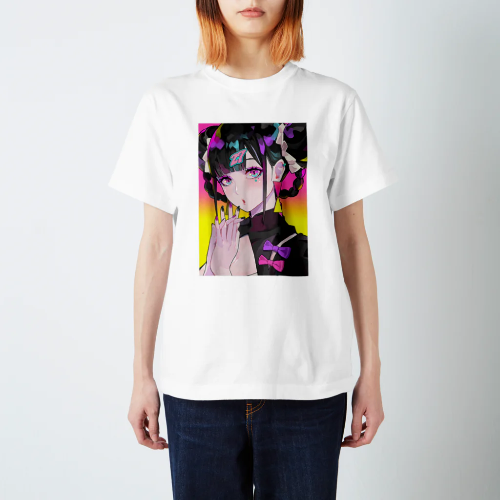 World_Teesのアニメガール 日本の美学 アニメTシャツ オタクギフト Regular Fit T-Shirt