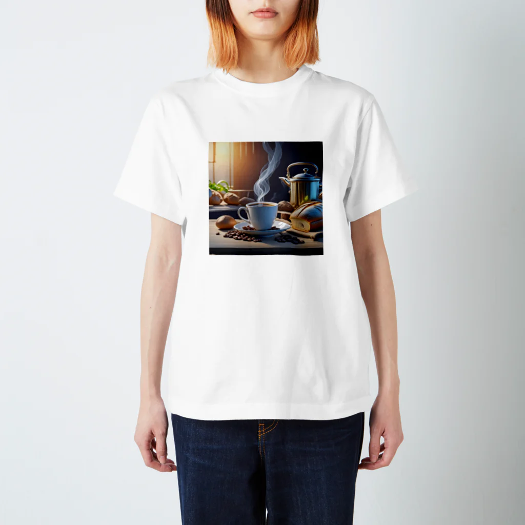 chan-takehaniの朝の光の中で Regular Fit T-Shirt