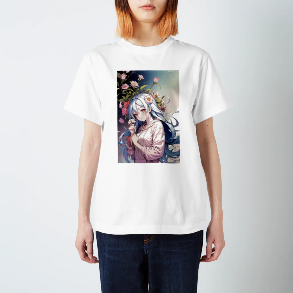 🐋うくはのお店の花と君7 スタンダードTシャツ