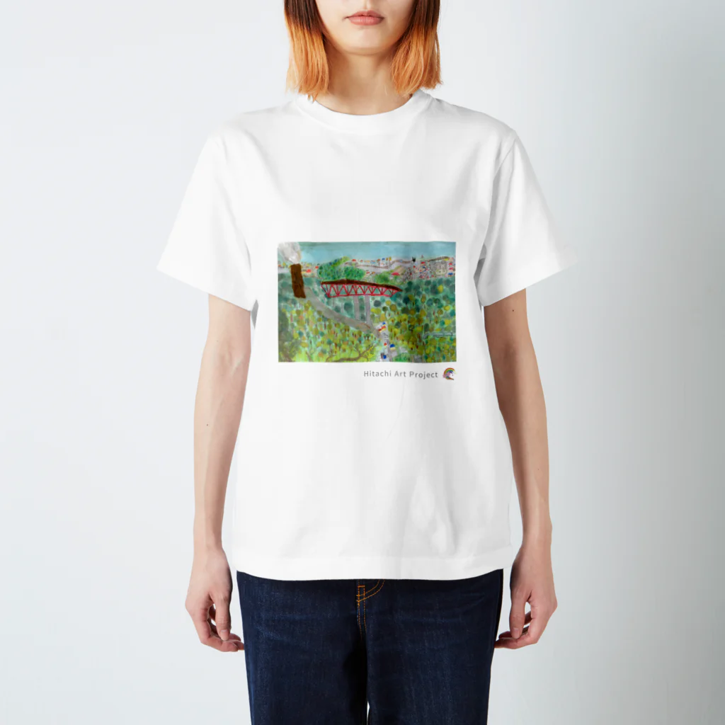 ひたちアートプロジェクト　Hitachi Art Projectの第8回公募展　ゆたかなしぜんときれいな海 スタンダードTシャツ