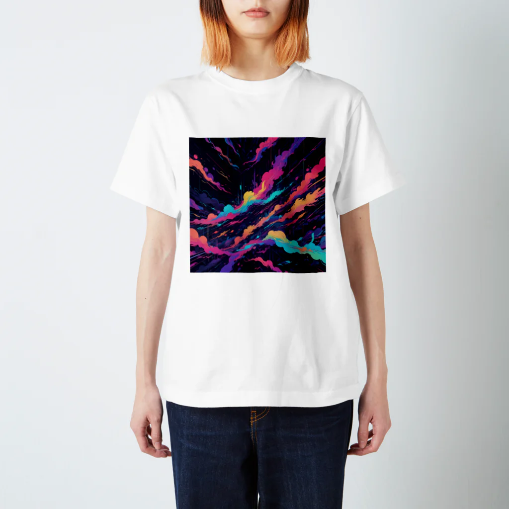 AI Fantasy Art Shopのart of fire③ スタンダードTシャツ