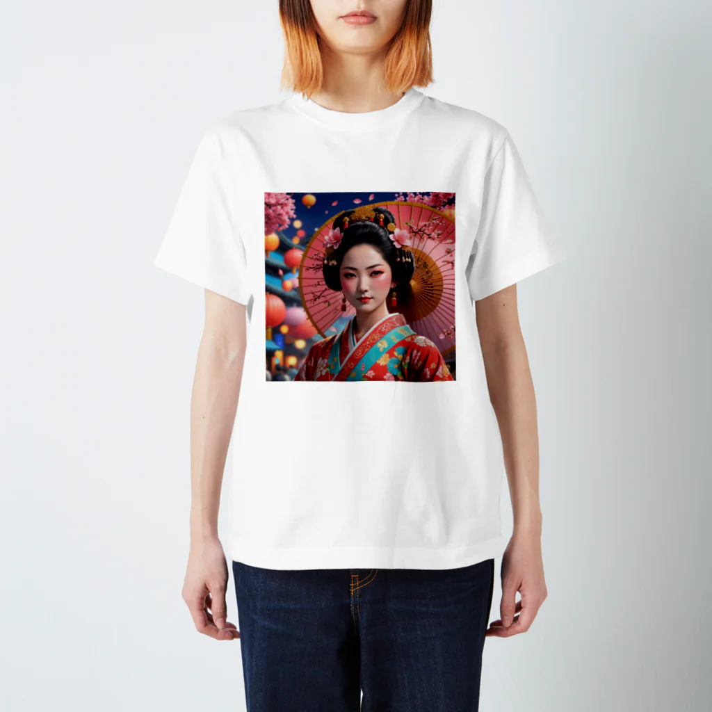 Mr_GeishaのMaikohan スタンダードTシャツ