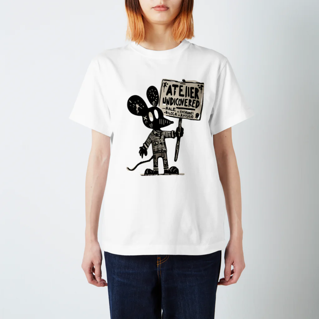 ATELIER-UNDISCOVEREDのT-shirt rat-collection 4 スタンダードTシャツ