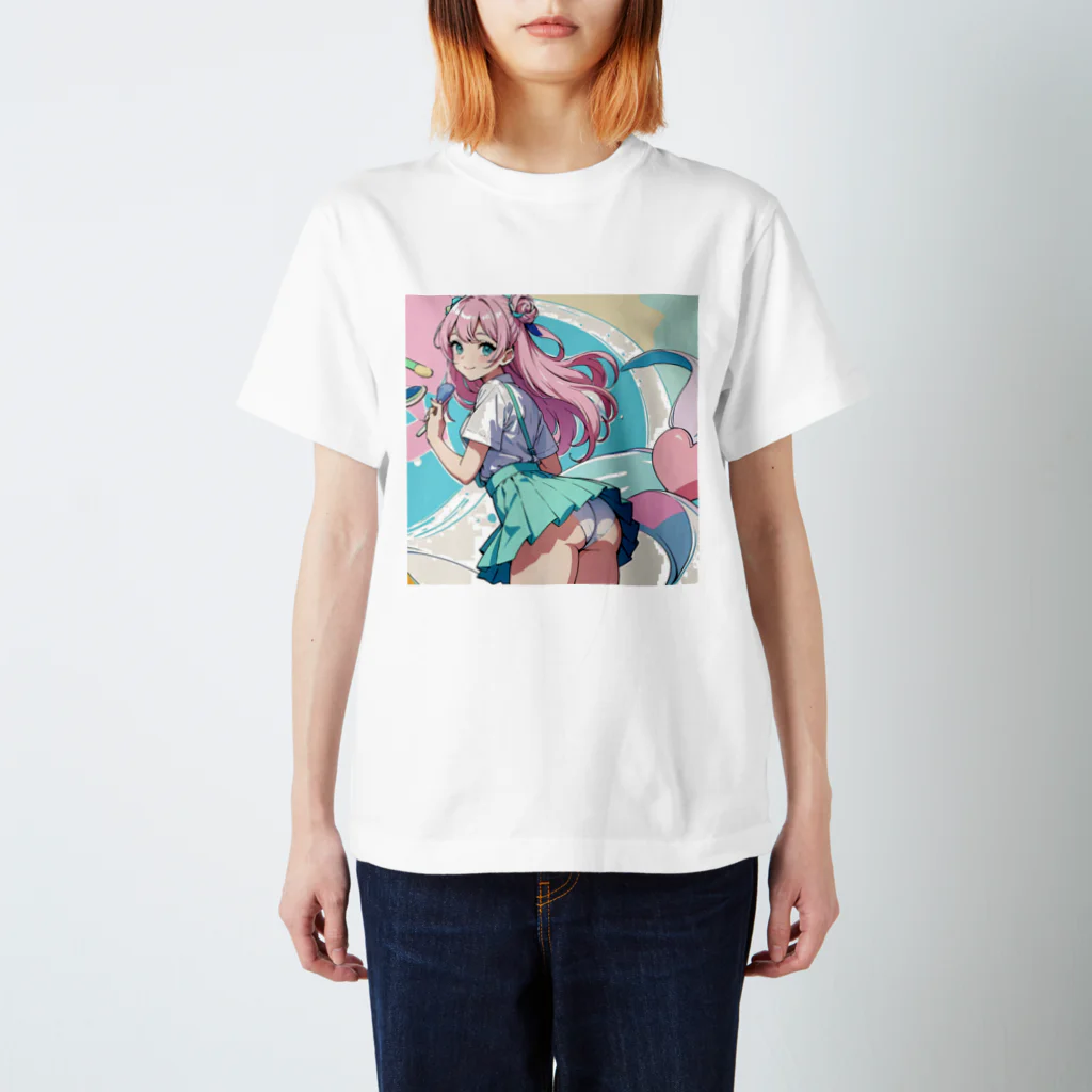 yozoraniyumeoの魔法メイク少女 Regular Fit T-Shirt