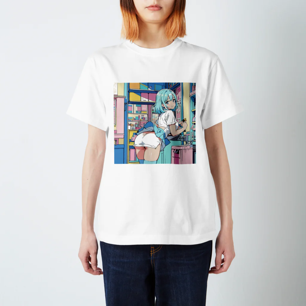 yozoraniyumeoの魔法美容院少女 スタンダードTシャツ