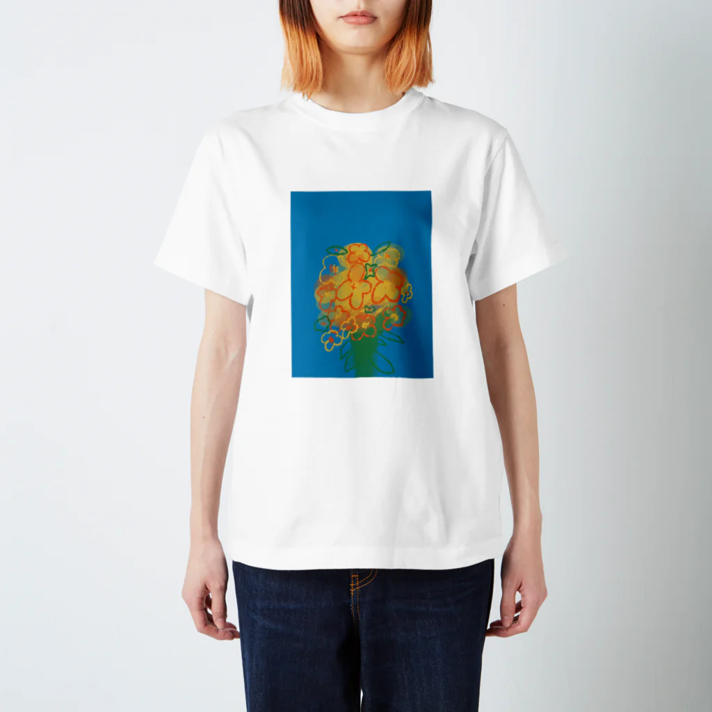 toyono in the eveningのFlower Regular Fit T-Shirt