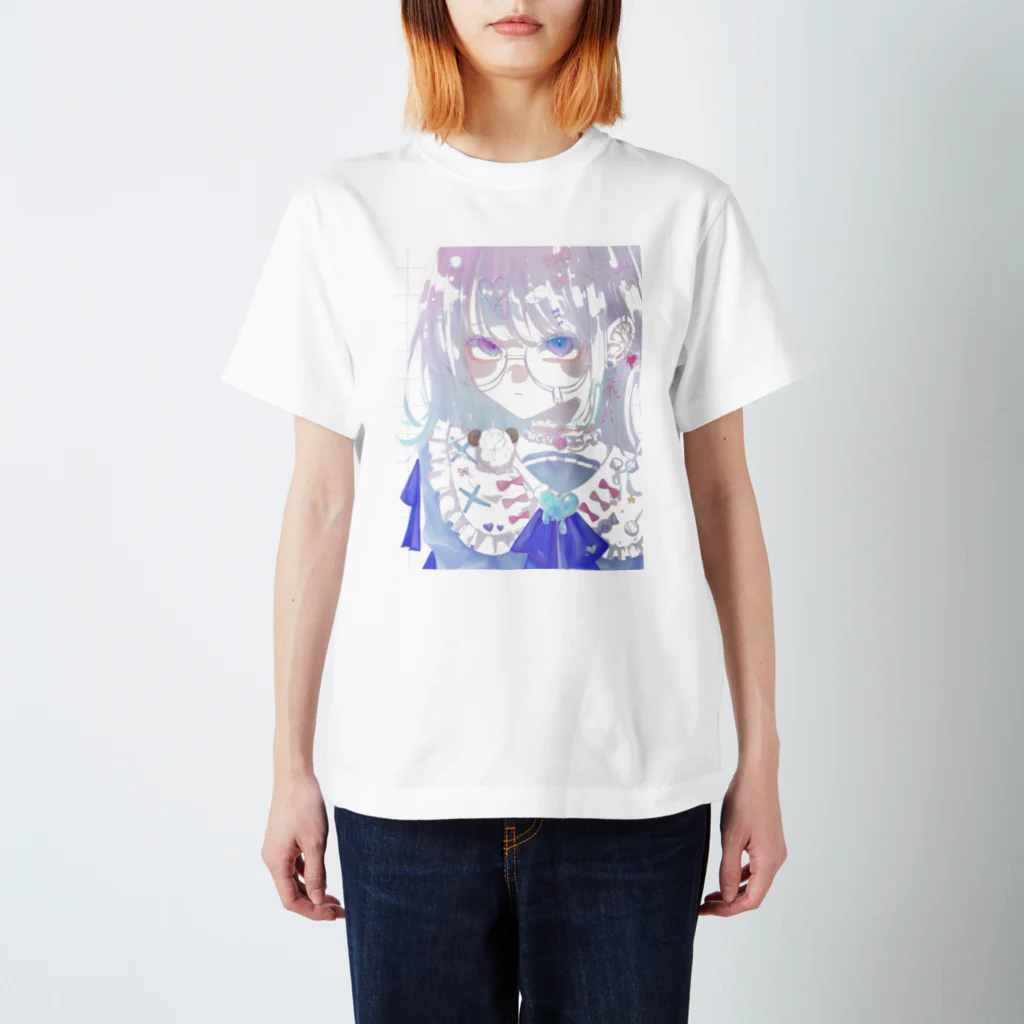 あまるり店のゆめかわ女の子 スタンダードTシャツ