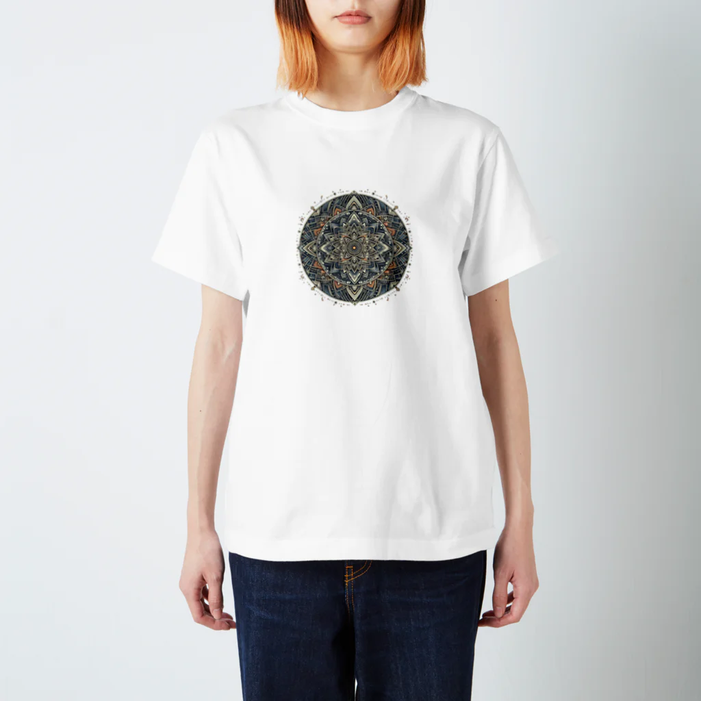 momonekokoの万華鏡の世界 Regular Fit T-Shirt