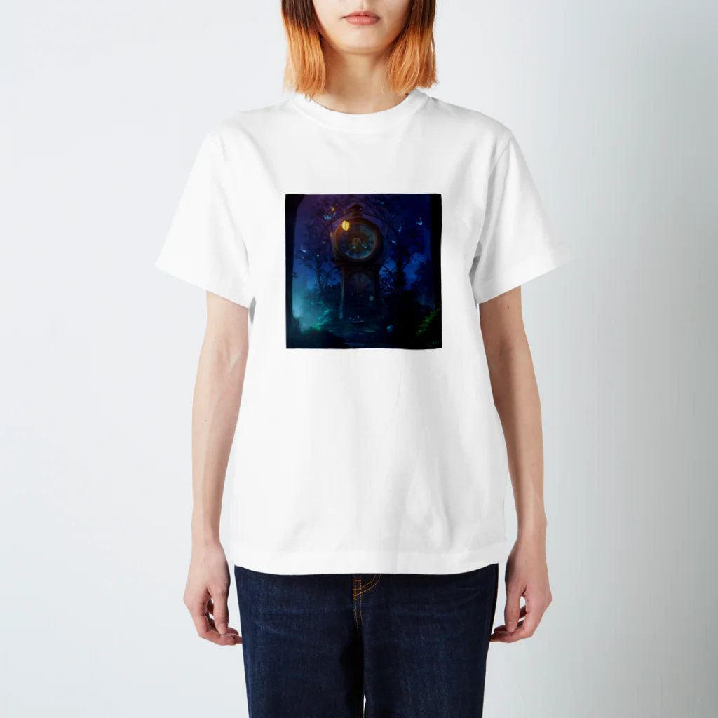 million-mindの夢幻的な時計塔 スタンダードTシャツ