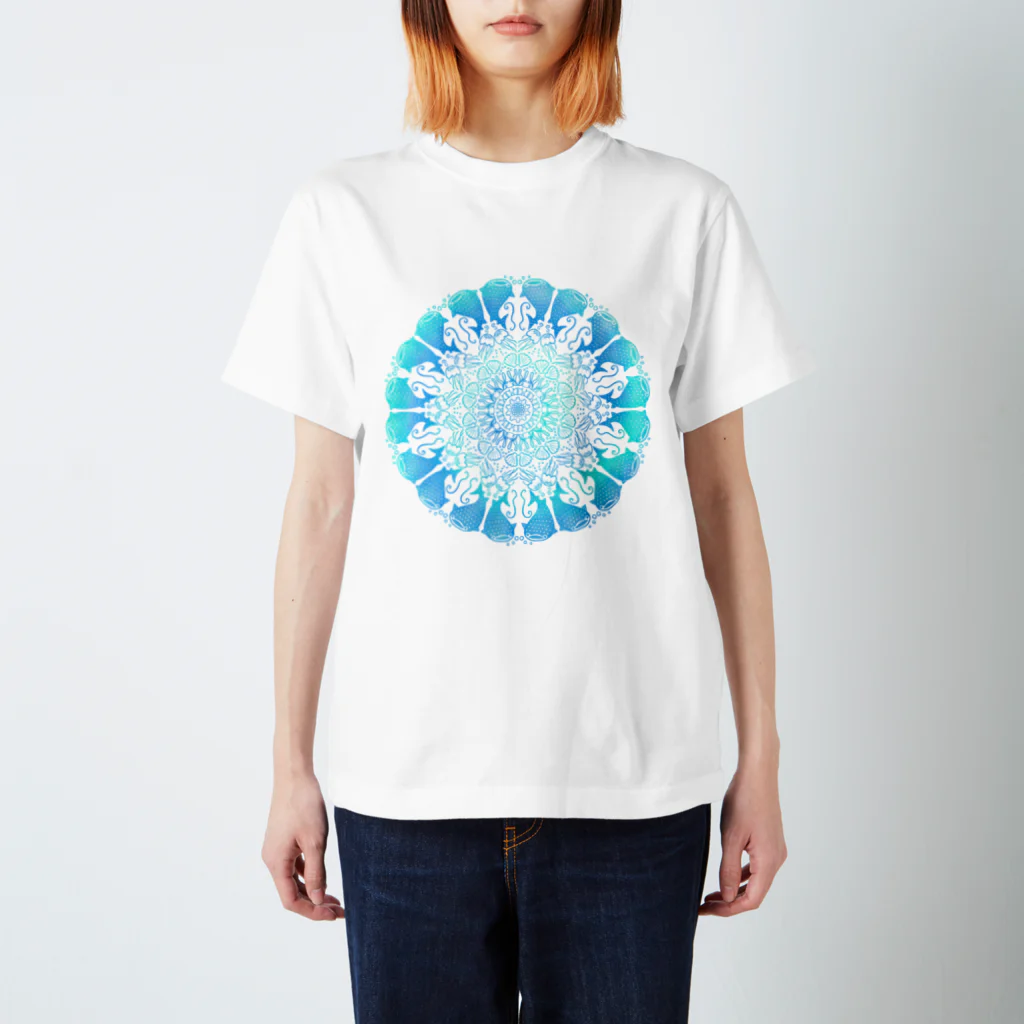 みよのジンベイ曼荼羅 Regular Fit T-Shirt