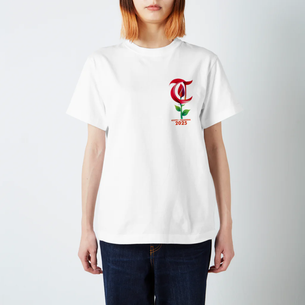 TEKINYANの薔薇のTマーク  Regular Fit T-Shirt