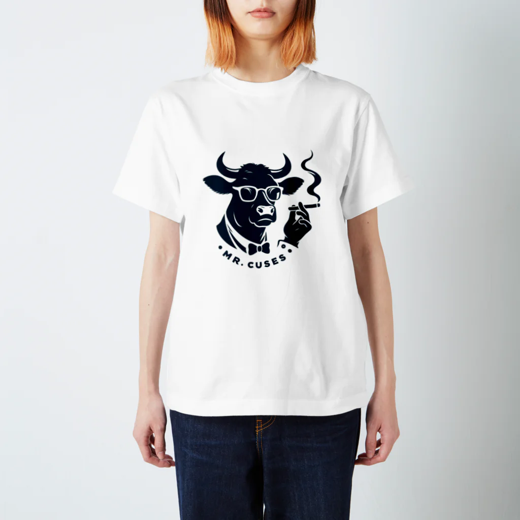 GOKYO-yaのダンディカウ Regular Fit T-Shirt