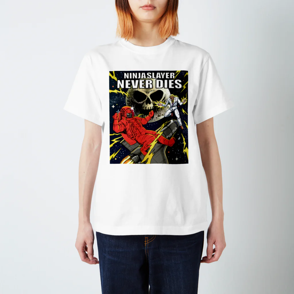 ニンジャスレイヤー公式/ダイハードテイルズのNINJASLAYER: NEVER DIES Regular Fit T-Shirt