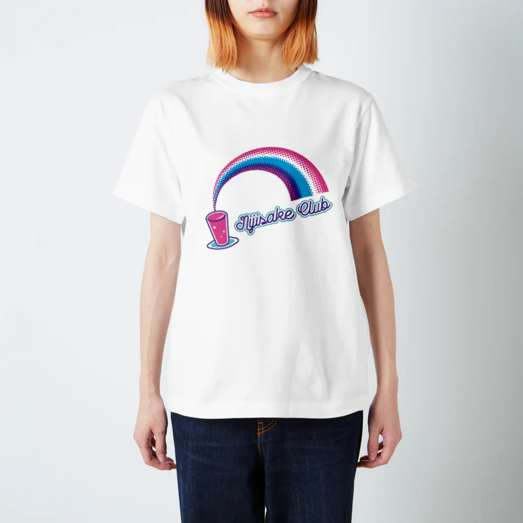 ぴこりずむの虹酒倶楽部 Regular Fit T-Shirt