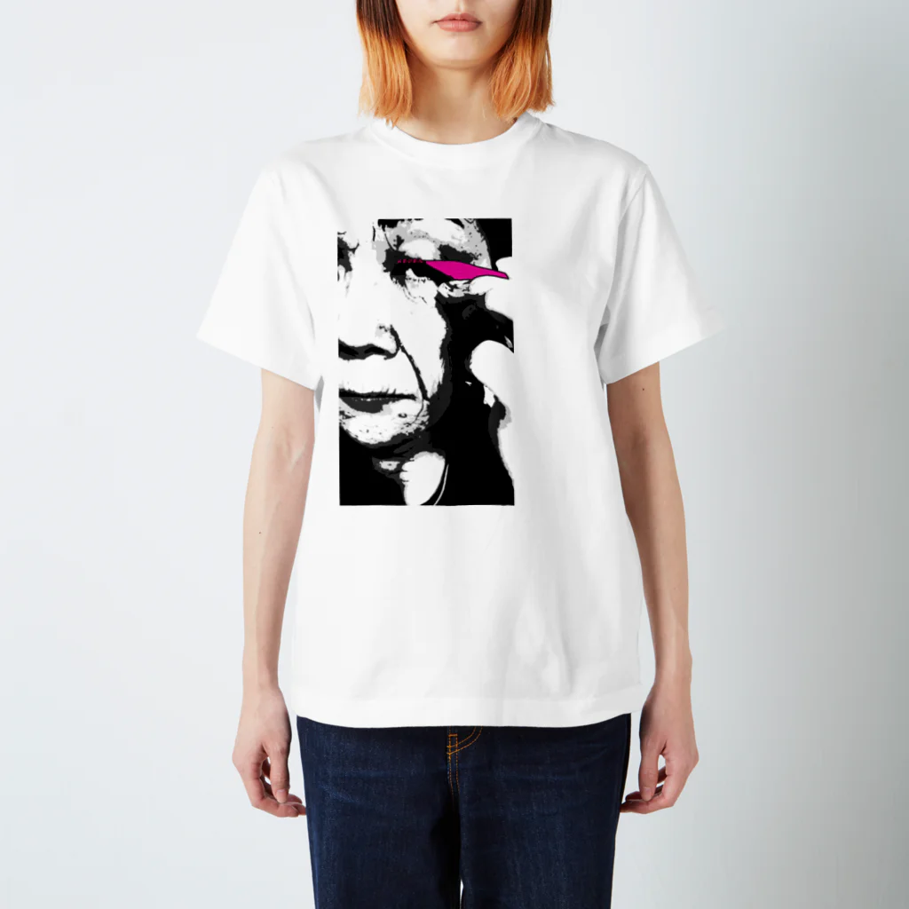 コットハンドのnever ending a girl T-shirt スタンダードTシャツ