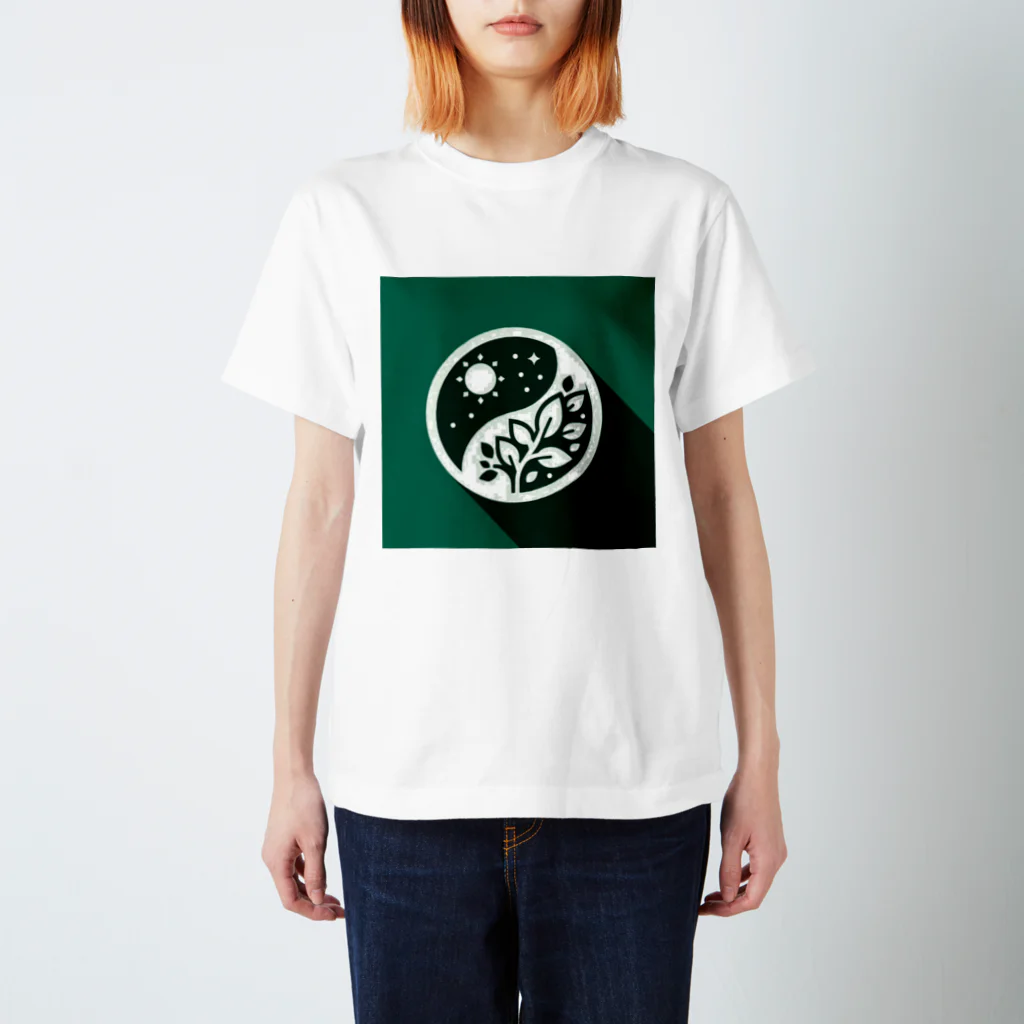 Qten369の地球を守ろう スタンダードTシャツ