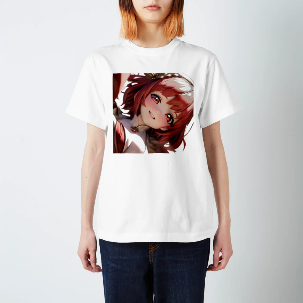 studio AzurのAzvl 幼い頃のツンデレ娘 Regular Fit T-Shirt