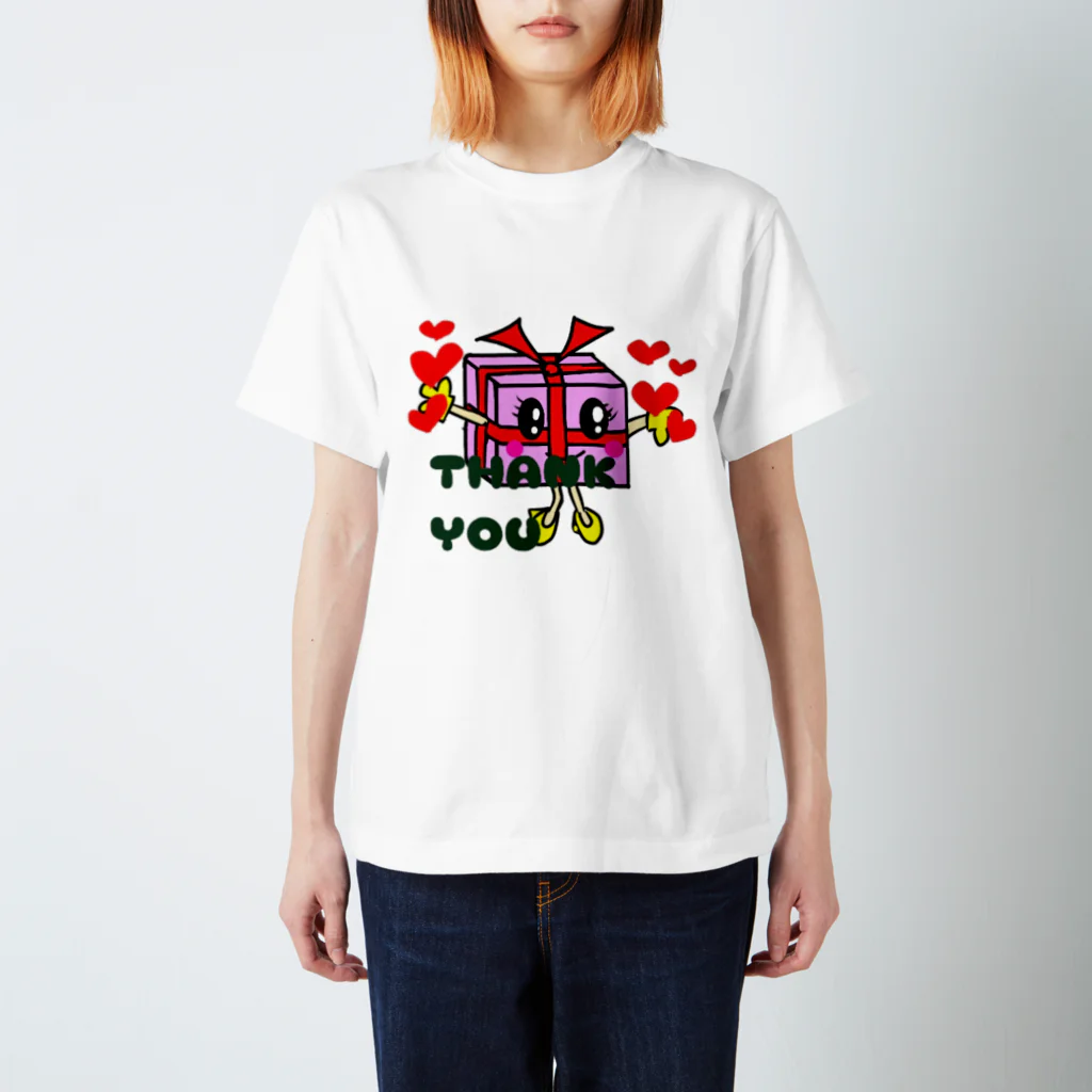 tsuki-hiroのバレンタインのチョコレートちゃん スタンダードTシャツ