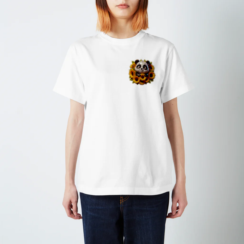 nextlevel のパンダ Regular Fit T-Shirt