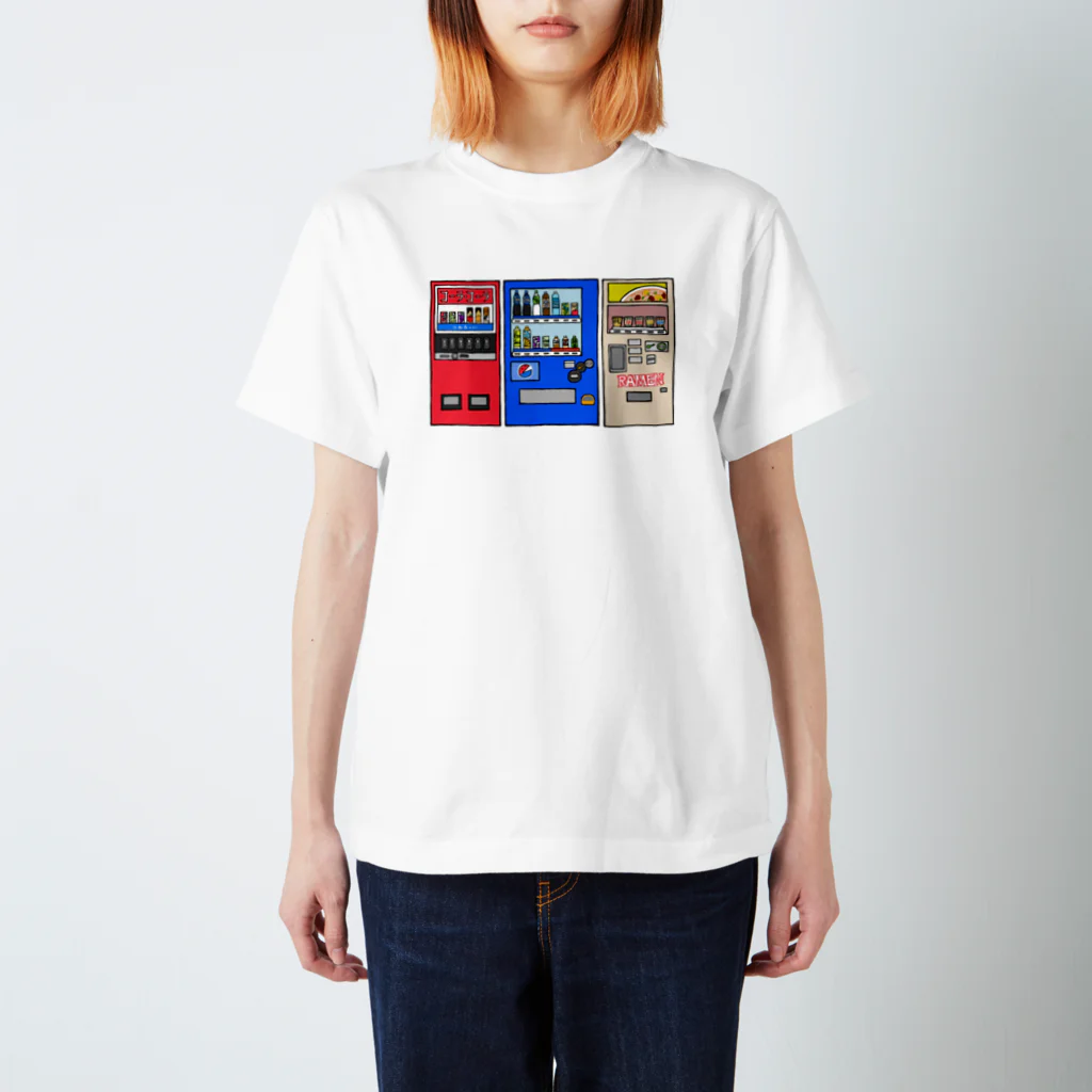 akinaiya-kobanの自動販売機 Regular Fit T-Shirt