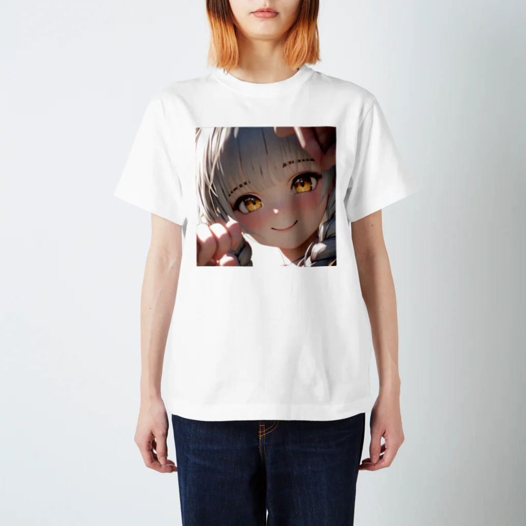 studio Azurの幼い頃のニンジャ娘 スタンダードTシャツ