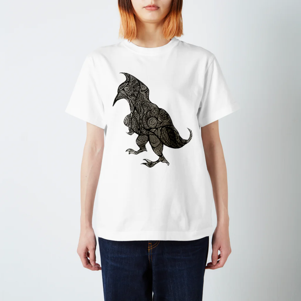 ぽろろろの端っこ鳥 Regular Fit T-Shirt