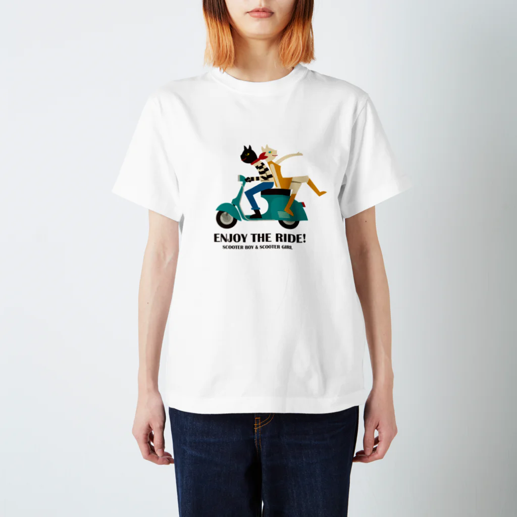 hiropo3のSCOOTER DATE スタンダードTシャツ