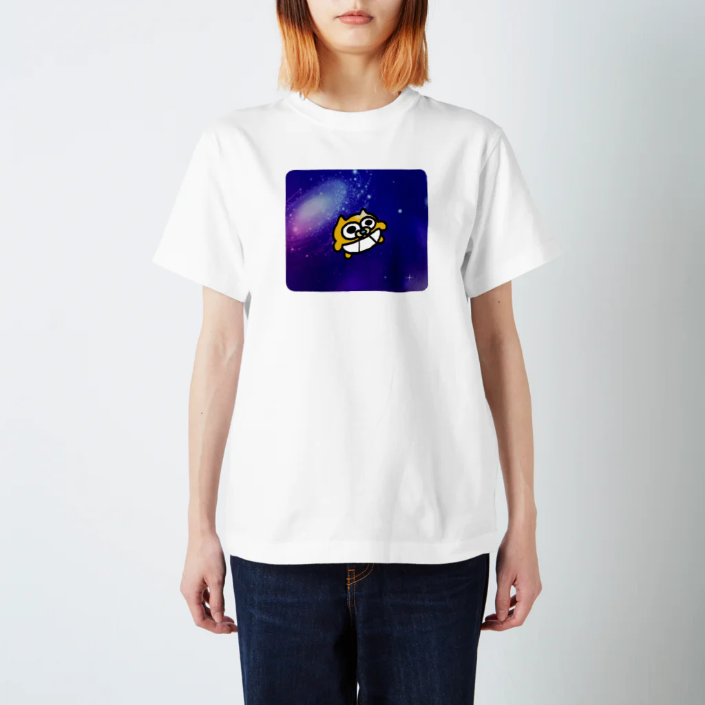 👶びくたろ🍼の宇宙赤ちゃんうんたねこ スタンダードTシャツ