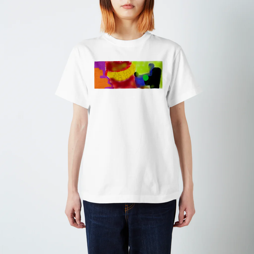 らくらがきのぷぷぷりぷりりりんくん Regular Fit T-Shirt