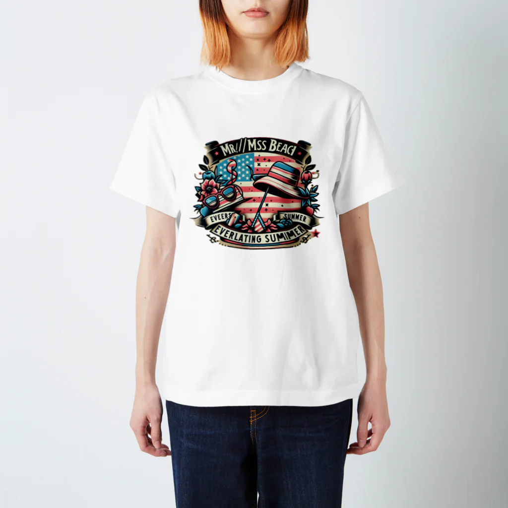 NAMO’S SHOPのアメカジサンビーチ Regular Fit T-Shirt