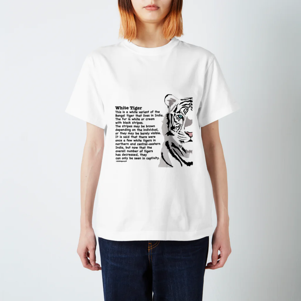 Storm's ShopのWhite Tiger スタンダードTシャツ