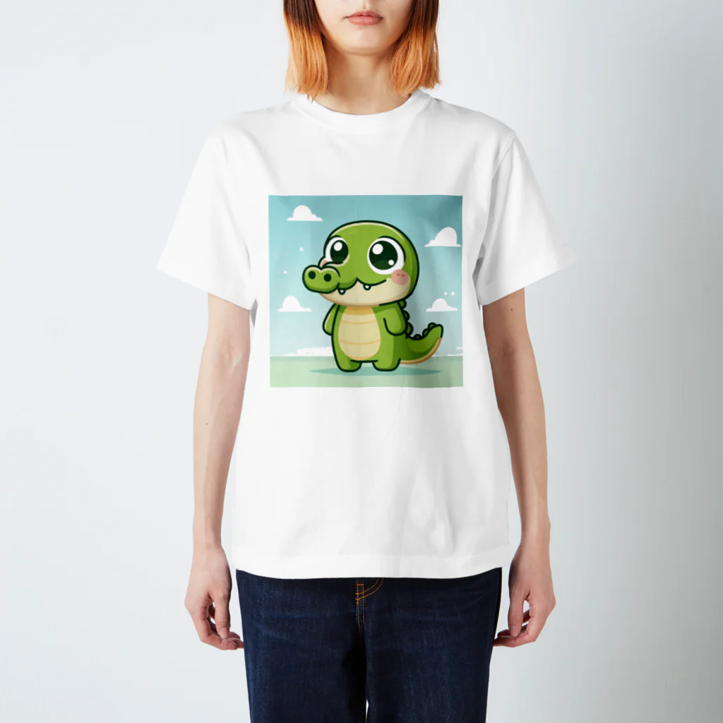 crocodileのクロコくん スタンダードTシャツ