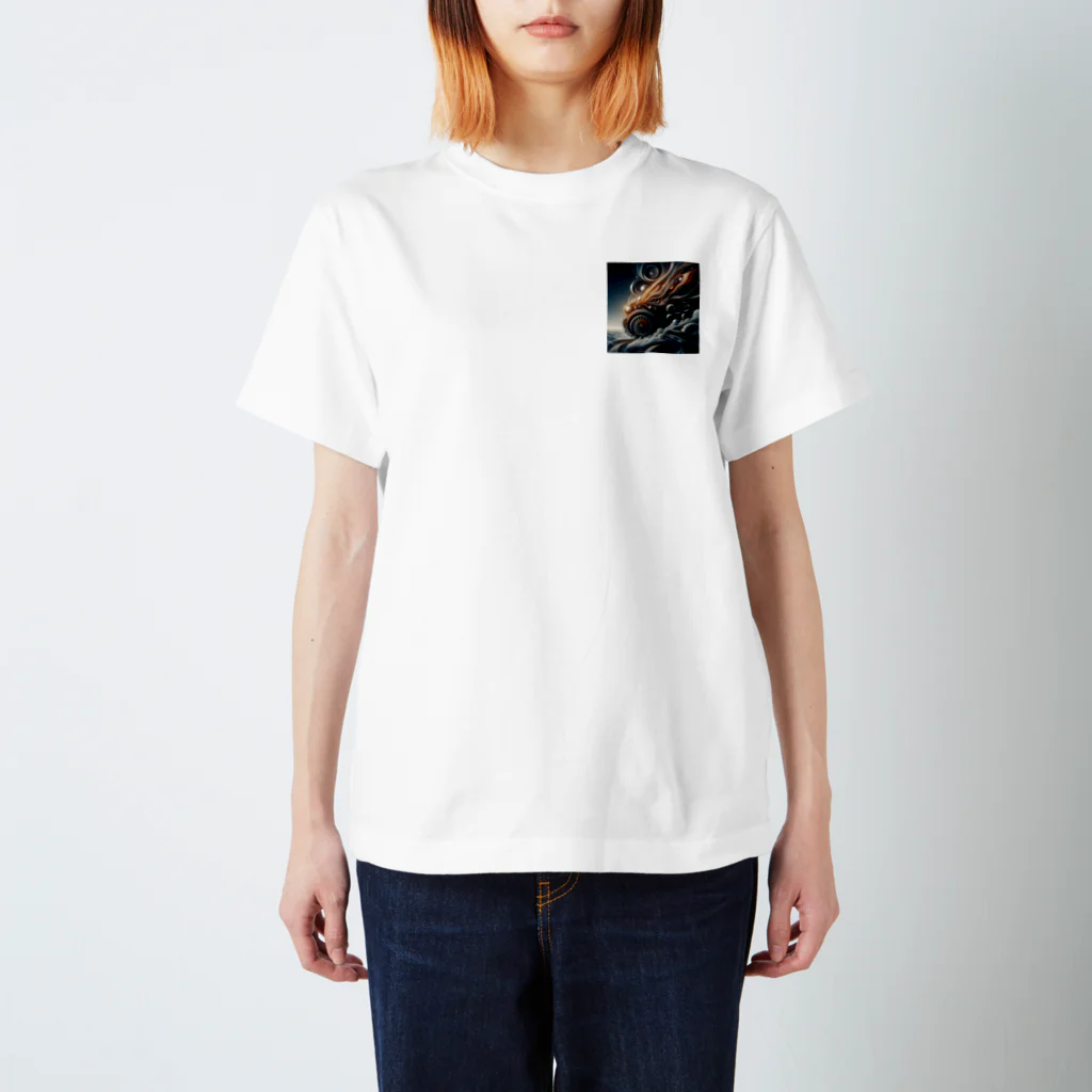 wワンダーワールドwの麒麟 Regular Fit T-Shirt