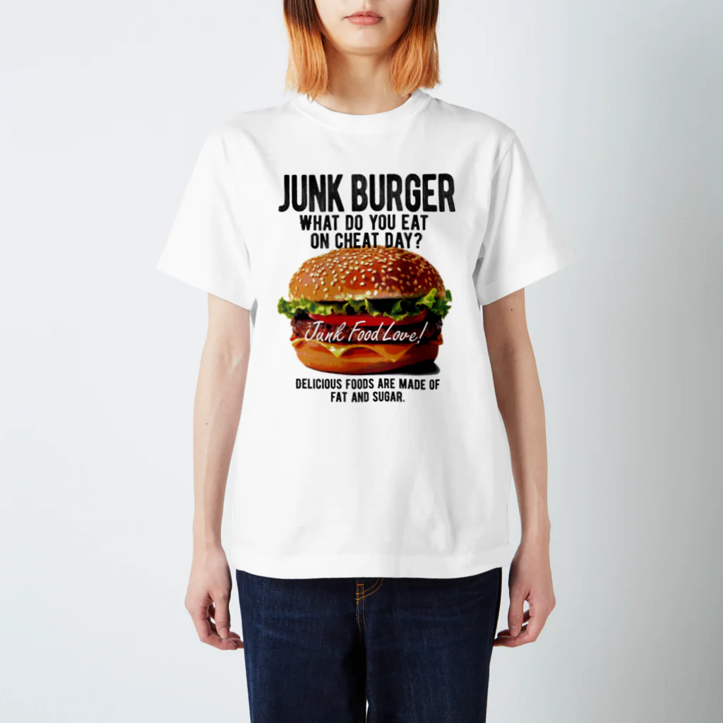 The SprocketsのJunk Burger ジャンク ハンバーガー　前面  Regular Fit T-Shirt