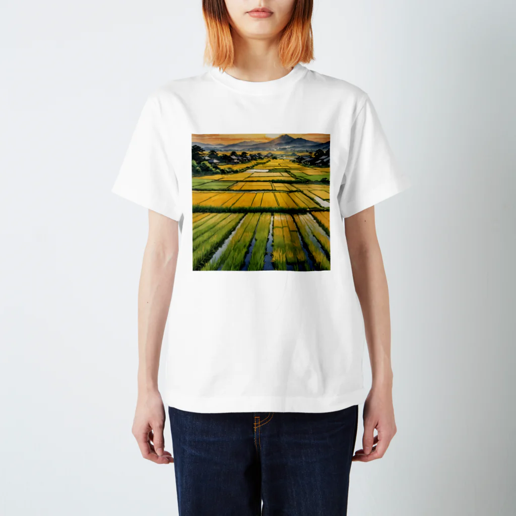 eri_sakuの日本の美しい夏３ スタンダードTシャツ