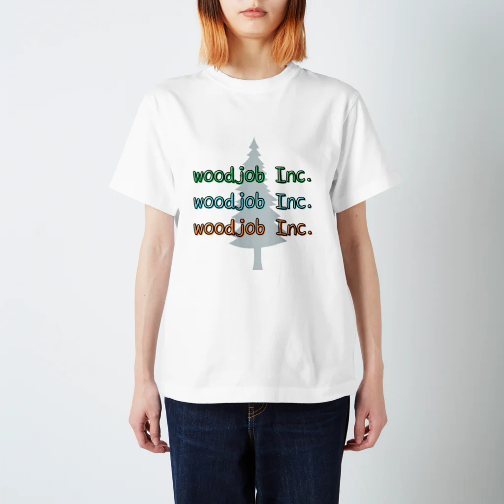 いけやま林業のwoodjob株式会社ユニフォーム スタンダードTシャツ