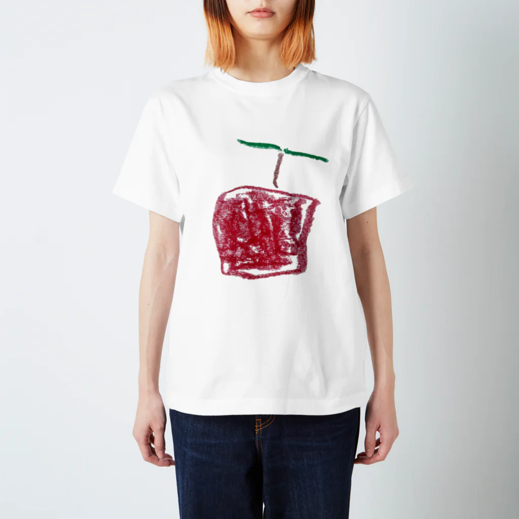 Satonobouのしかくいりんご Regular Fit T-Shirt