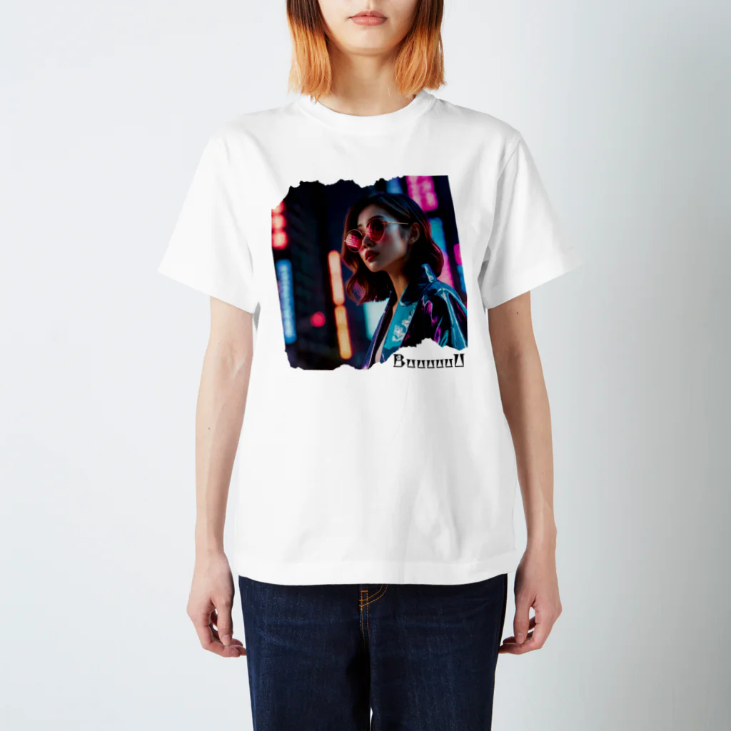 KIND_SAPPOROのYORU【ＢuuuuuＵ】 Regular Fit T-Shirt