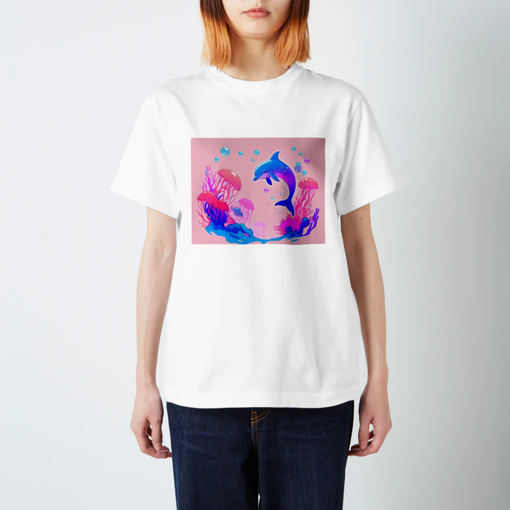 chibi_hikariのディープ・オーシャン Regular Fit T-Shirt