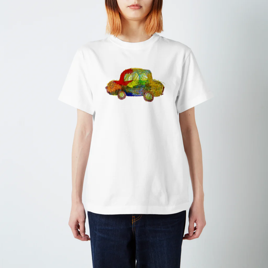 Karenai-Saboten_709のColorful Car  Ｔシャツ Regular Fit T-Shirt