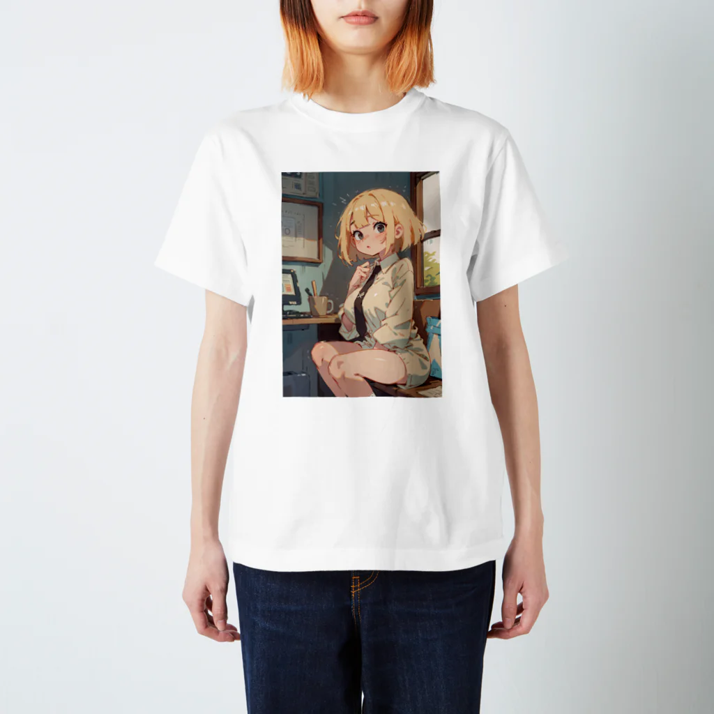 astronomysの金髪の女の子 Regular Fit T-Shirt