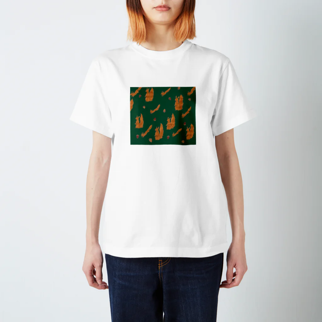 maru-marumochiの動物柄２ Regular Fit T-Shirt