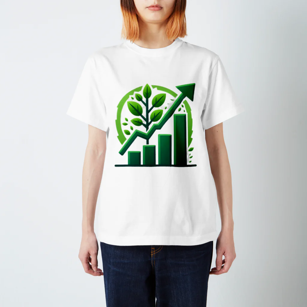 まにショップの新NISAで資産形成♪ Regular Fit T-Shirt