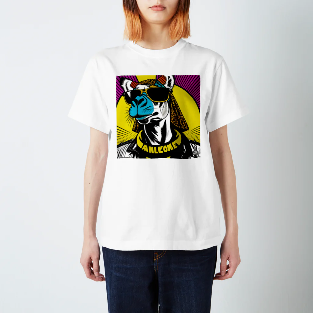 モスチルのcamelface Regular Fit T-Shirt