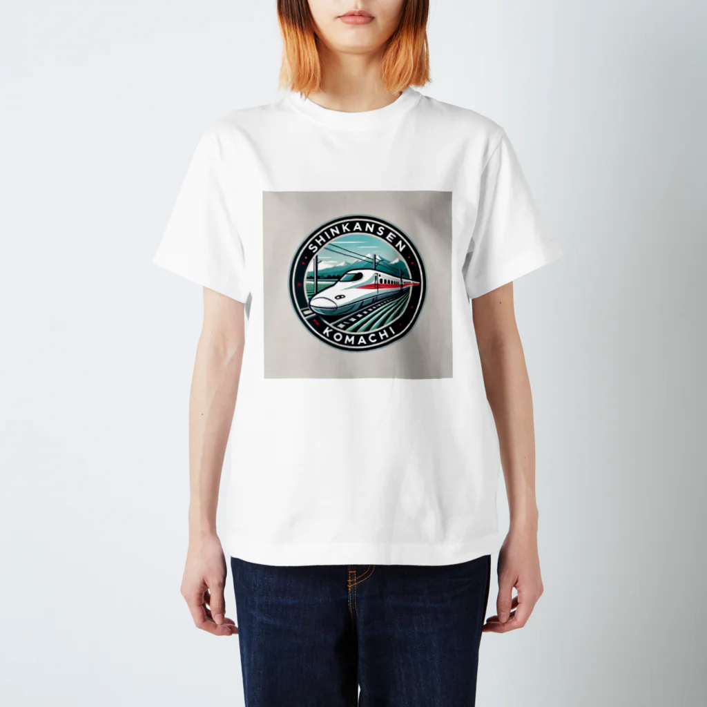 鉄道サークルNGO　レールの響きオリジナルズのこまちくん２号 スタンダードTシャツ