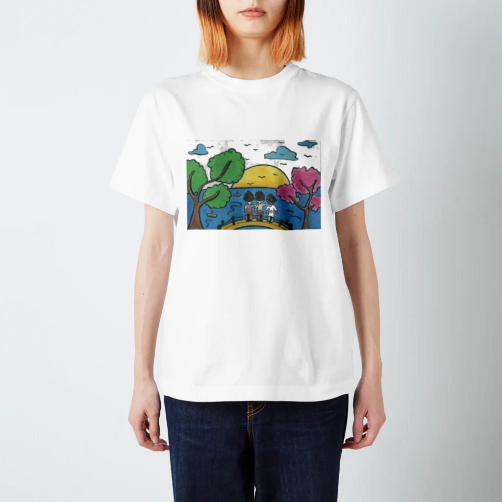 CFFJAPANの子どもたちの絵付き！フィリピンTシャツ Regular Fit T-Shirt