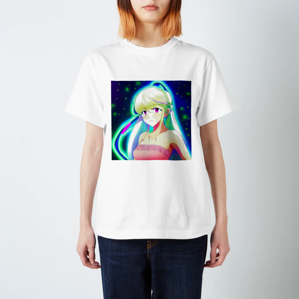 きゅぴきゅぴガールの超絶宇宙系美人★きゅぴきゅぴガール Regular Fit T-Shirt