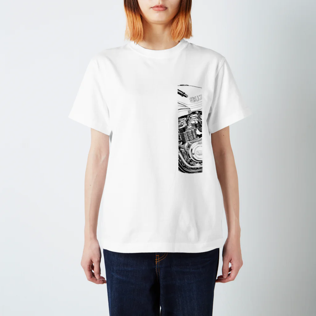 Taberu999のバイク(エンジン部) Regular Fit T-Shirt