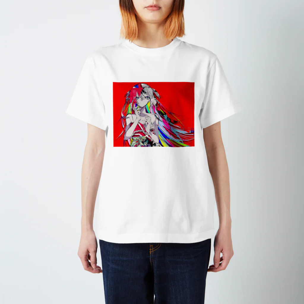 UUU。の鮮桃夢表紙イラスト スタンダードTシャツ